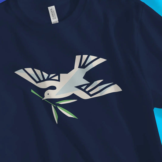 The Dove | Premium Unisex Christian T-Shirt designed by 3rd Day Christian Clothing.