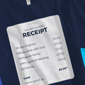 The Gift of God Receipt – Unisex Christian T-Shirt designed by 3rd Day Christian Clothing.