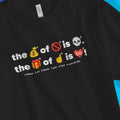 The Gift of God (Emojis) – Unisex Christian T-Shirt designed by 3rd Day Christian Clothing.