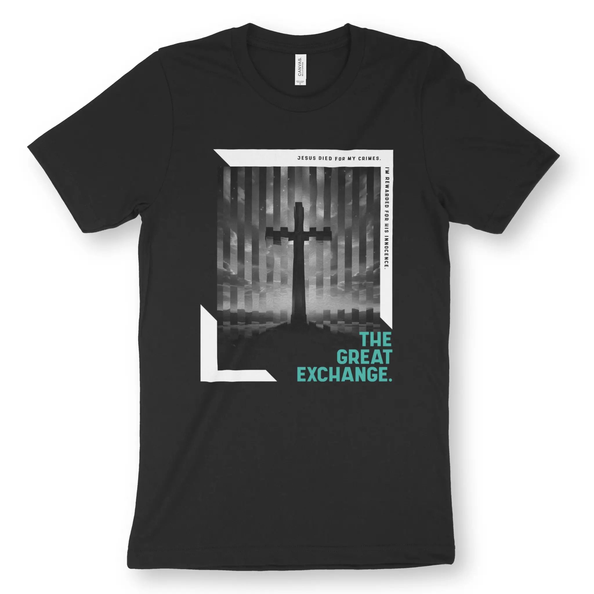 The Great Exchange – Unisex Christian T-Shirt designed by 3rd Day Christian Clothing.
