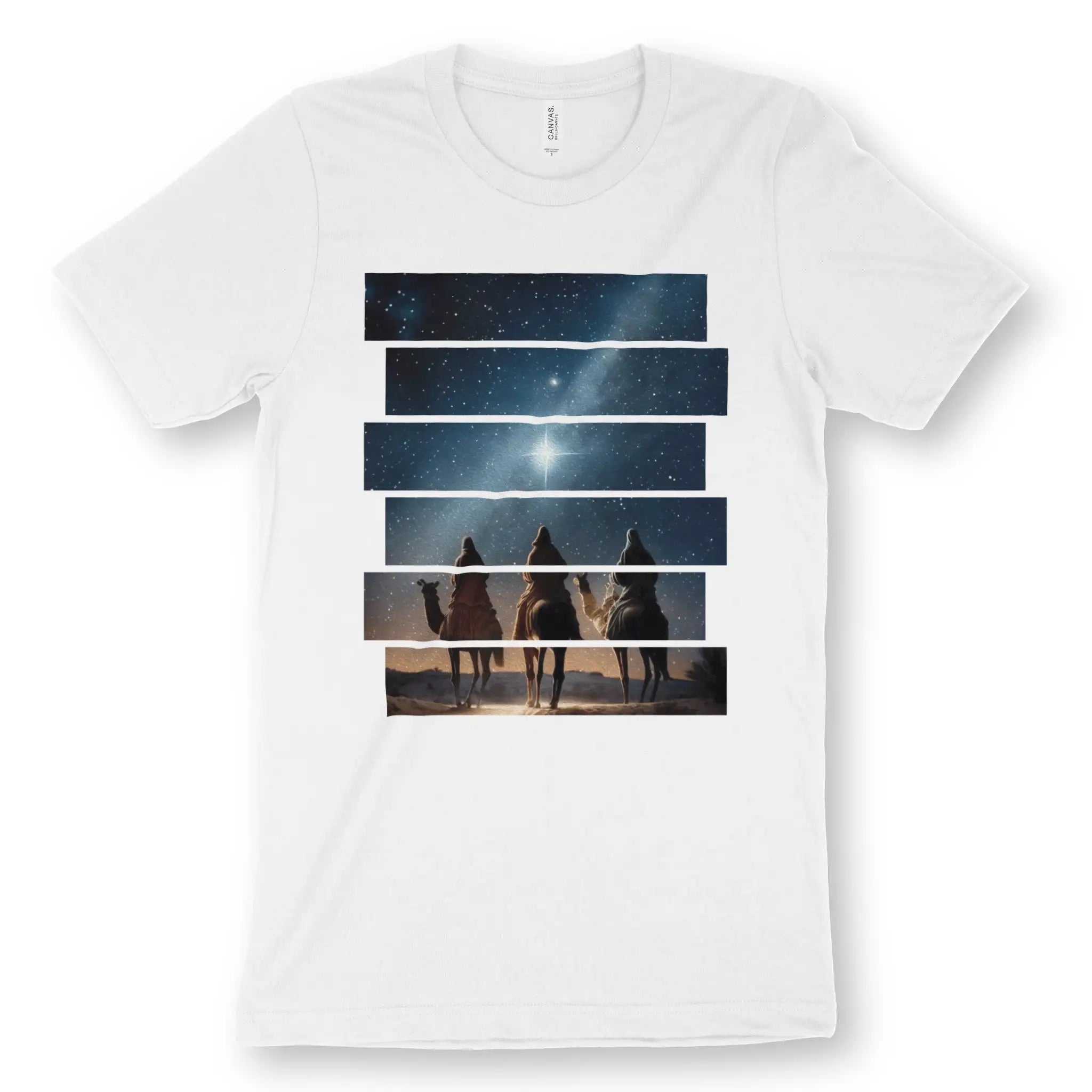 The Star of Bethlehem – Unisex Christian T-Shirt designed by 3rd Day Christian Clothing.