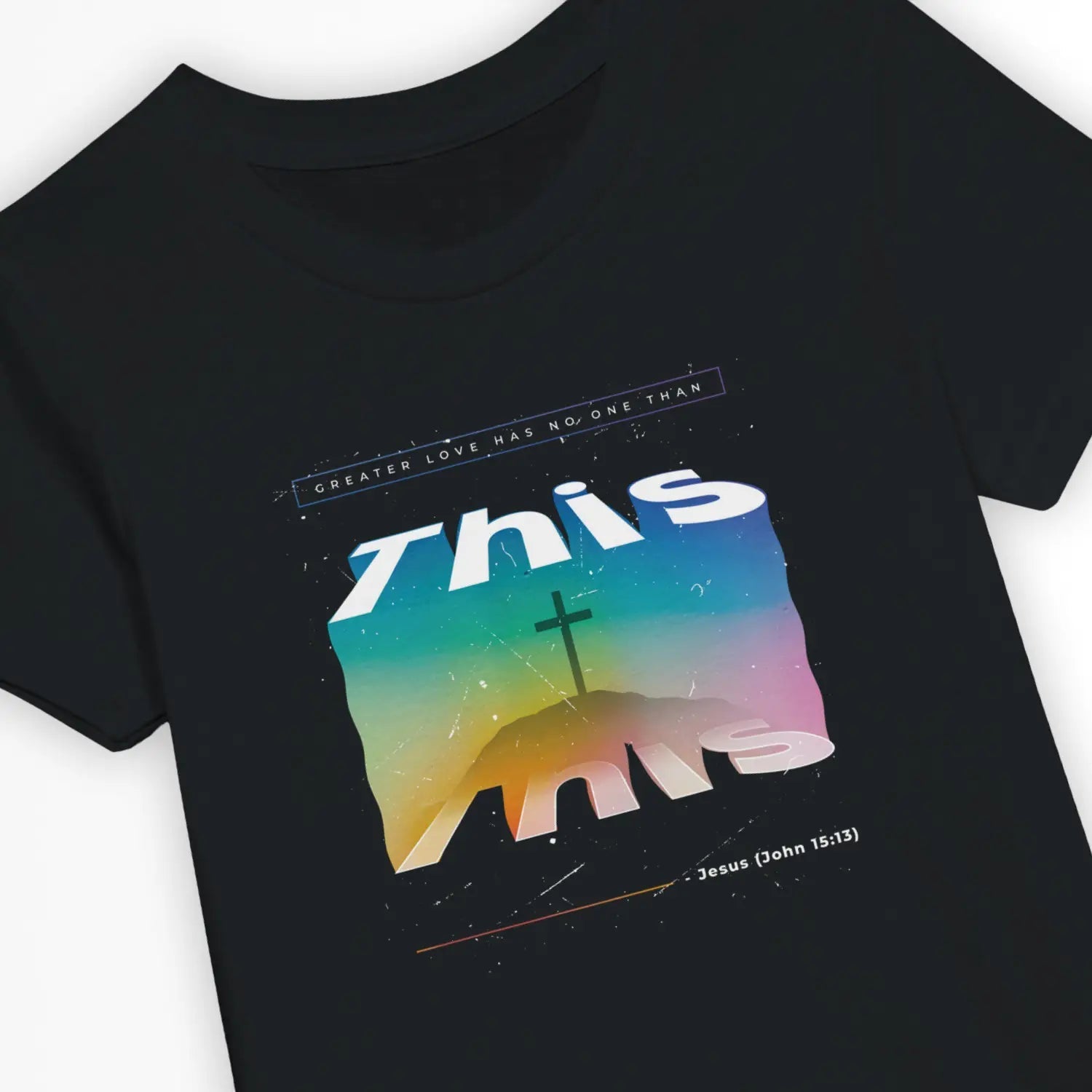 This (John 15:13) – Kids' Christian T-Shirt designed by 3rd Day Christian Clothing.