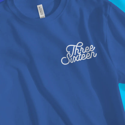 Three Sixteen | Premium Unisex Christian T-shirt designed by 3rd Day Christian Clothing.