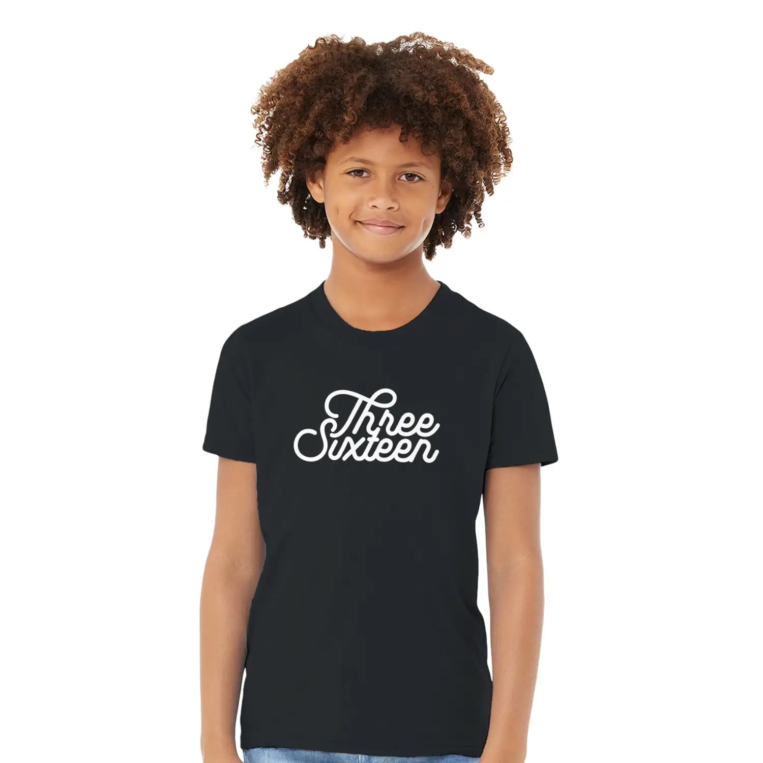 Three Sixteen | Premium Kids' Christian T-Shirt designed by 3rd Day Christian Clothing.