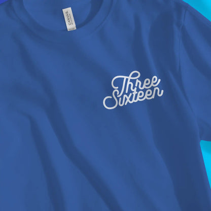 Three Sixteen | Premium Unisex Christian T-Shirt designed by 3rd Day Christian Clothing.