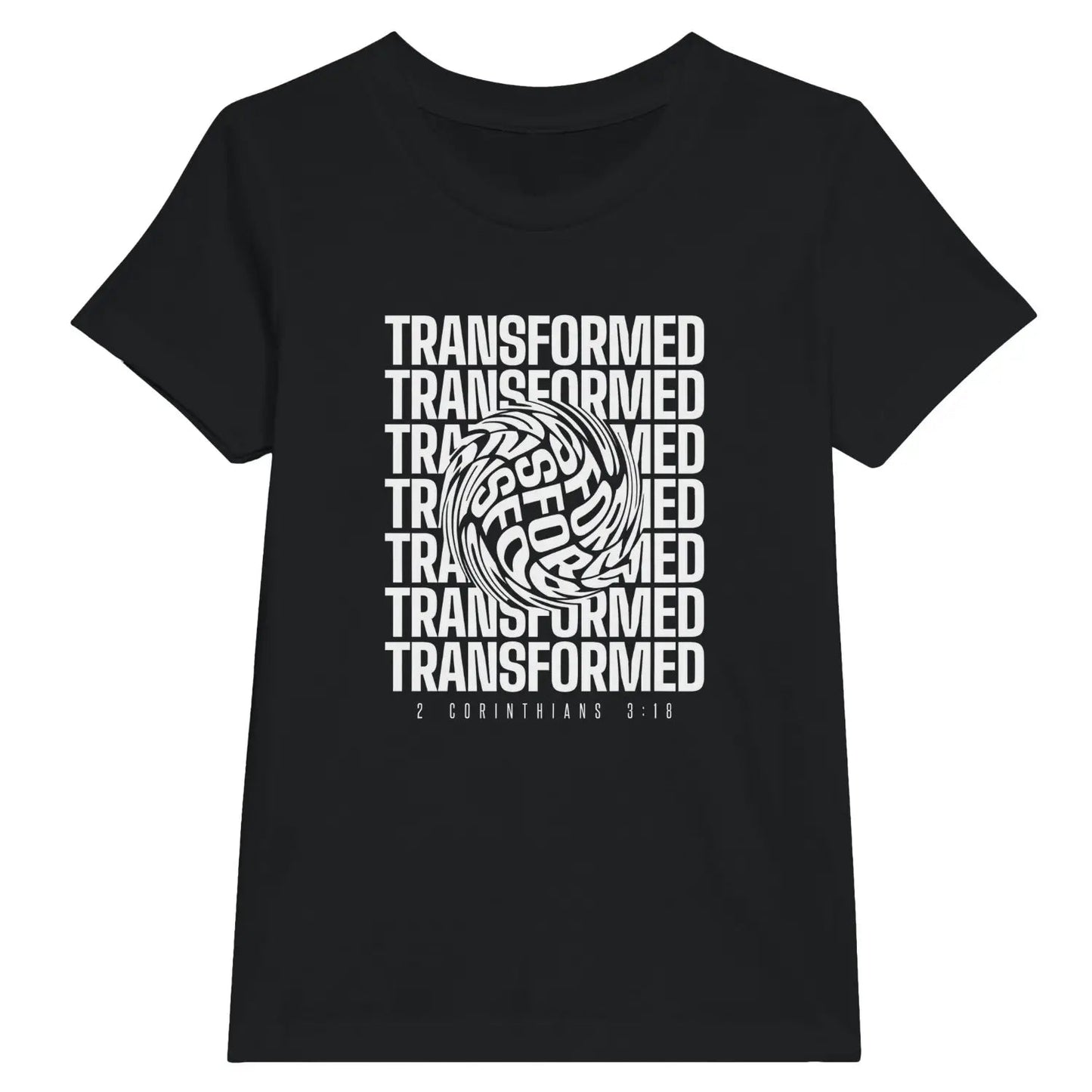 Transformed (Warped) | Premium Kids' Christian T-Shirt designed by 3rd Day Christian Clothing.