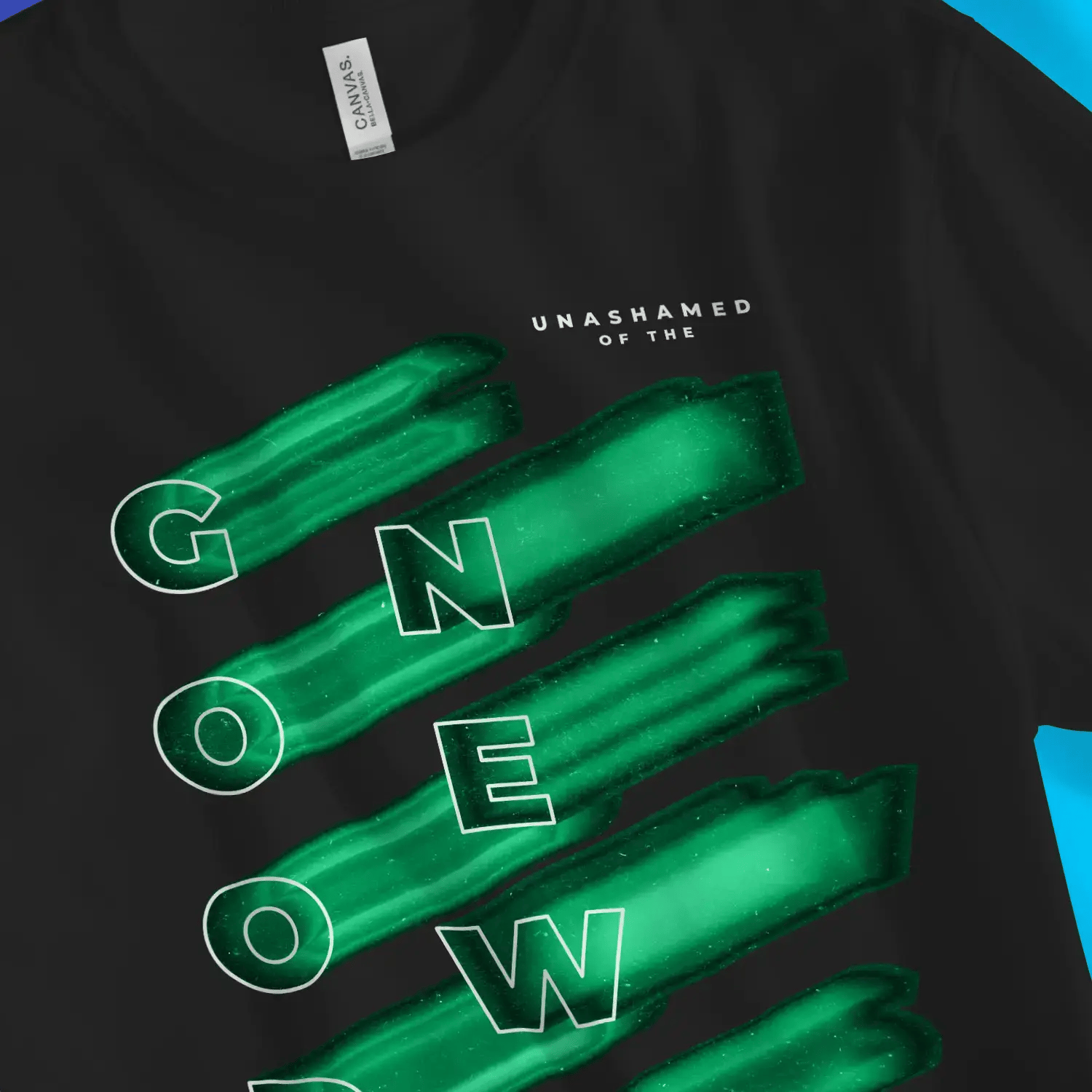 Unashamed Of The Good News 3.0 – Unisex Christian T-Shirt designed by 3rd Day Christian Clothing.