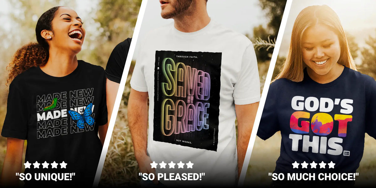 3rd Day Christian Clothing — UK banner featuring their collection