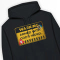 WARNING: Armed With God's Word – Unisex Christian Hoodie designed by 3rd Day Christian Clothing.