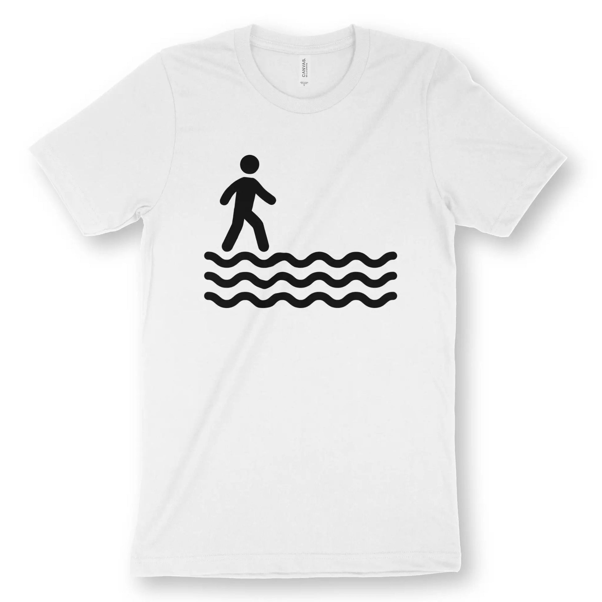 Walk On Water | Premium Unisex Christian T-Shirt designed by 3rd Day Christian Clothing.