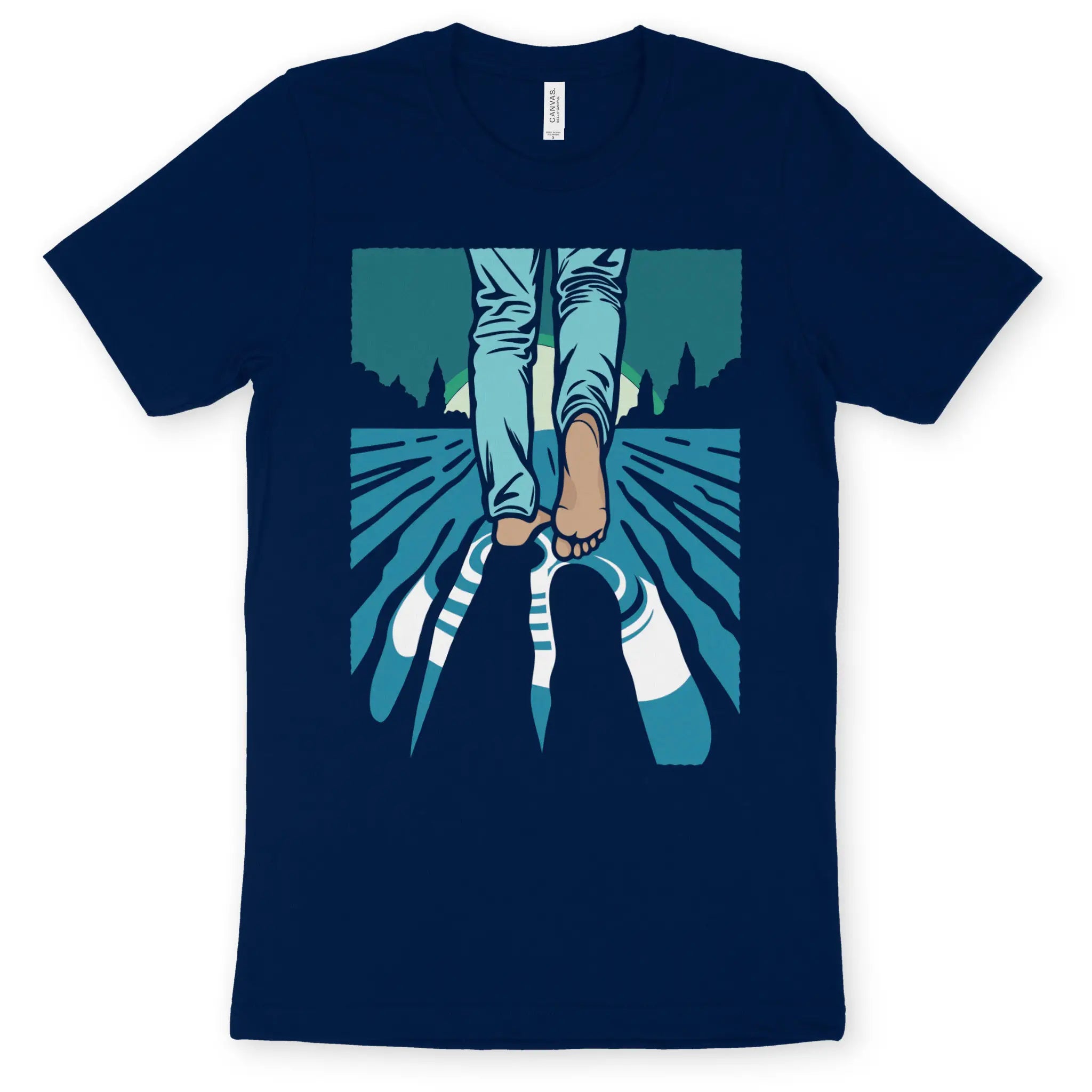 Walk On Water 3.0 – Unisex Christian T-Shirt designed by 3rd Day Christian Clothing.
