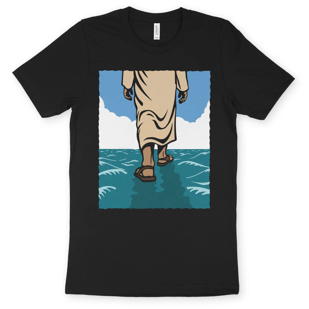 Walk On Water 5.0 – Unisex Christian T-Shirt designed by 3rd Day Christian Clothing.