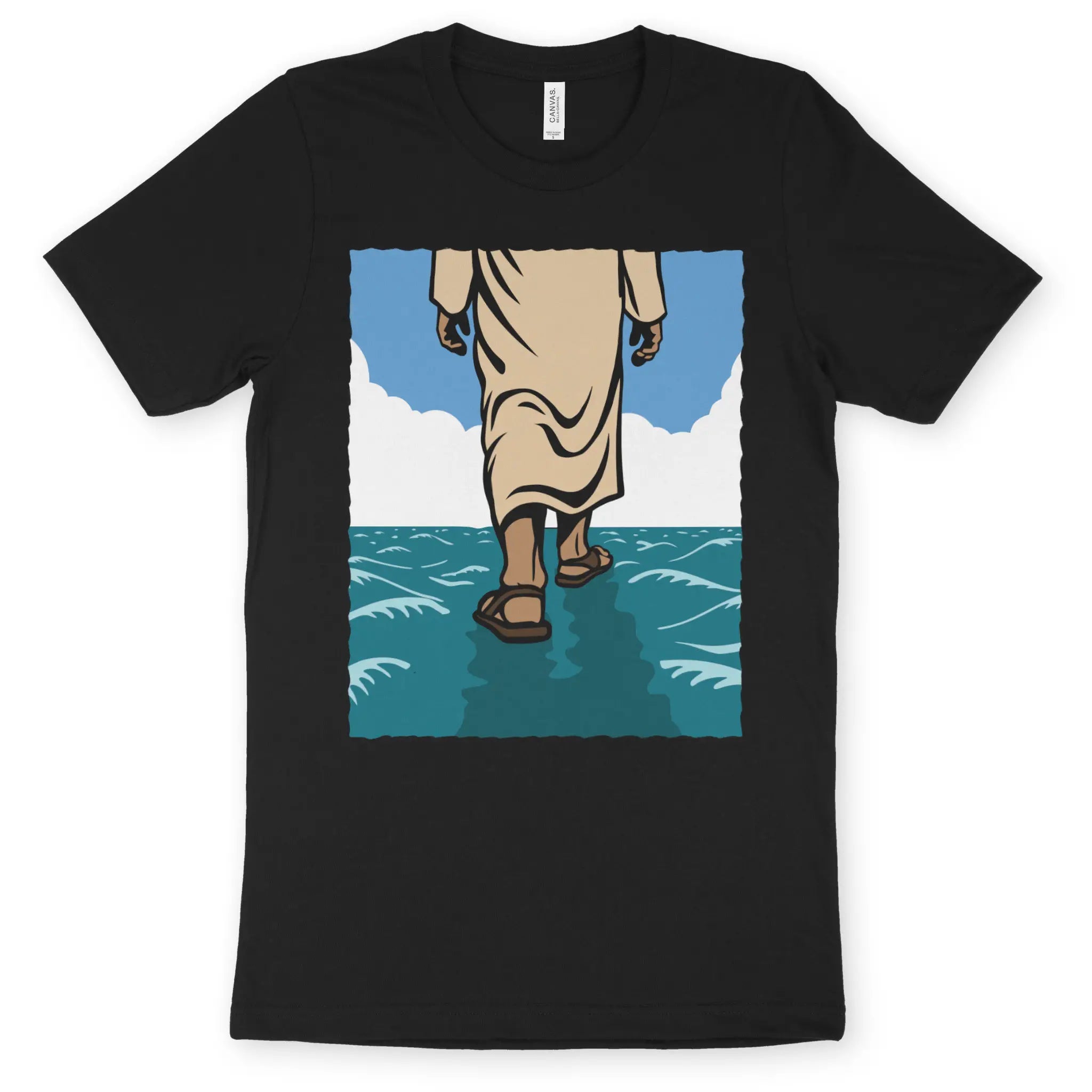 Walk On Water 5.0 – Unisex Christian T-Shirt designed by 3rd Day Christian Clothing.