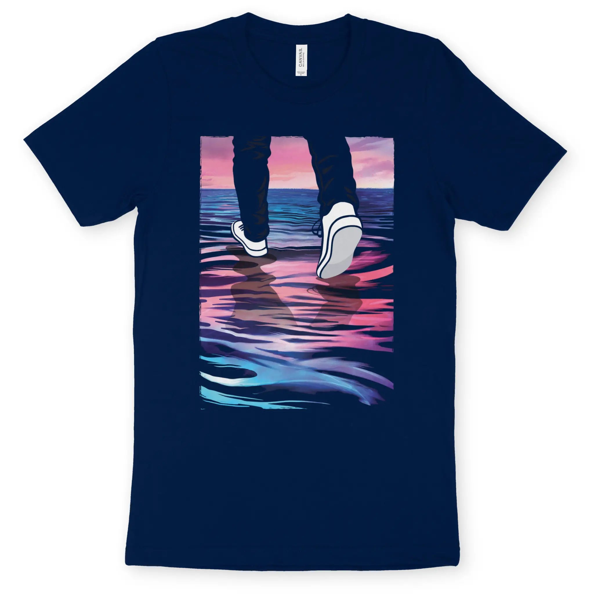 Walk On Water 7.0 – Unisex Christian T-Shirt designed by 3rd Day Christian Clothing.