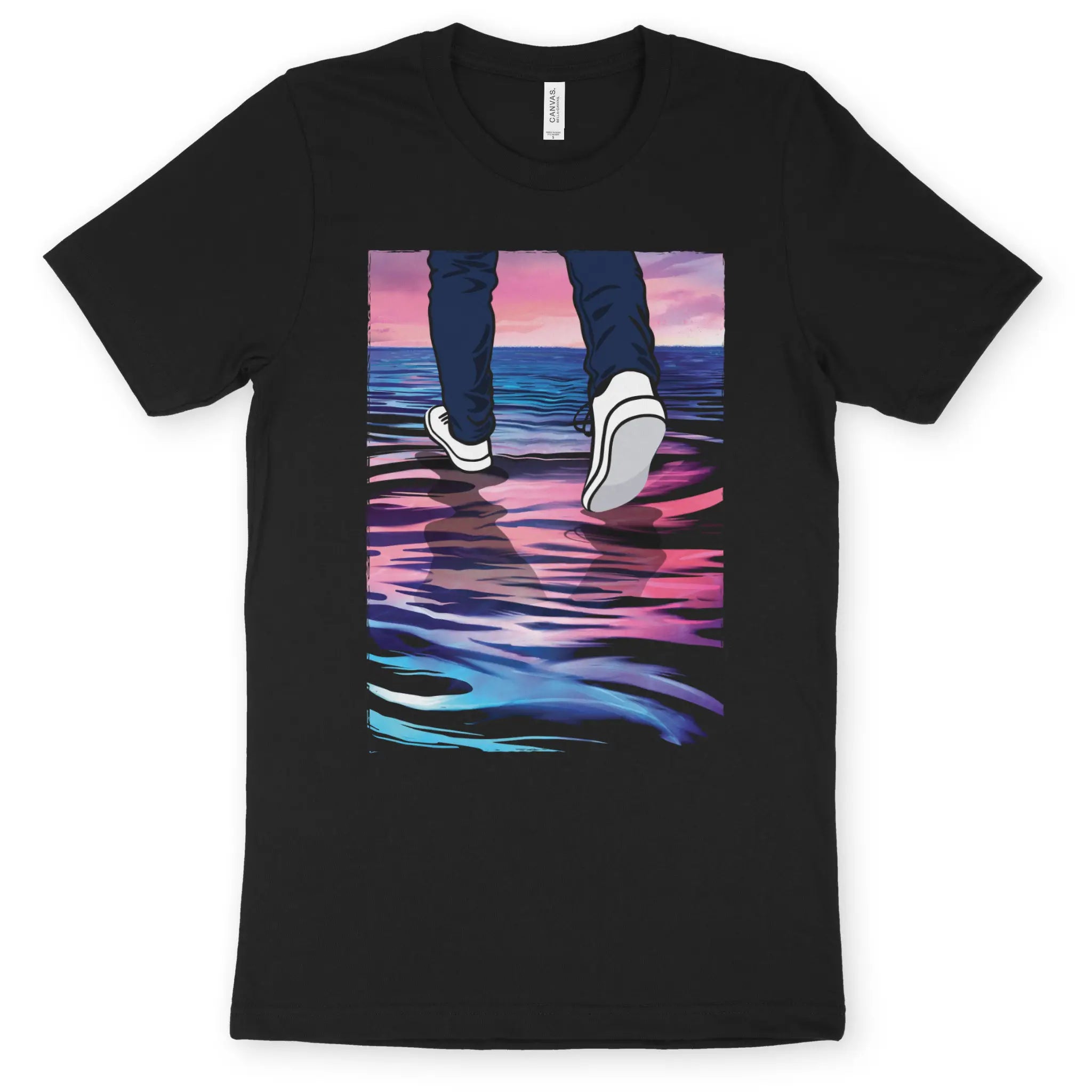 Walk On Water 7.0 – Unisex Christian T-Shirt designed by 3rd Day Christian Clothing.