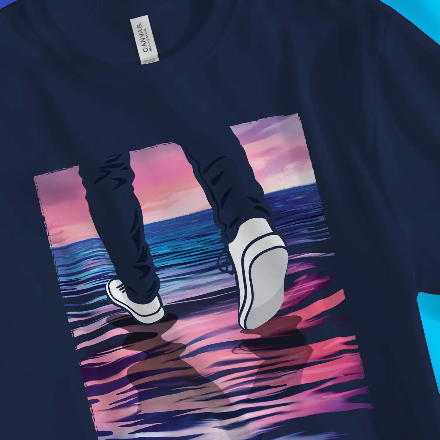 Walk On Water 7.0 – Unisex Christian T-Shirt designed by 3rd Day Christian Clothing.