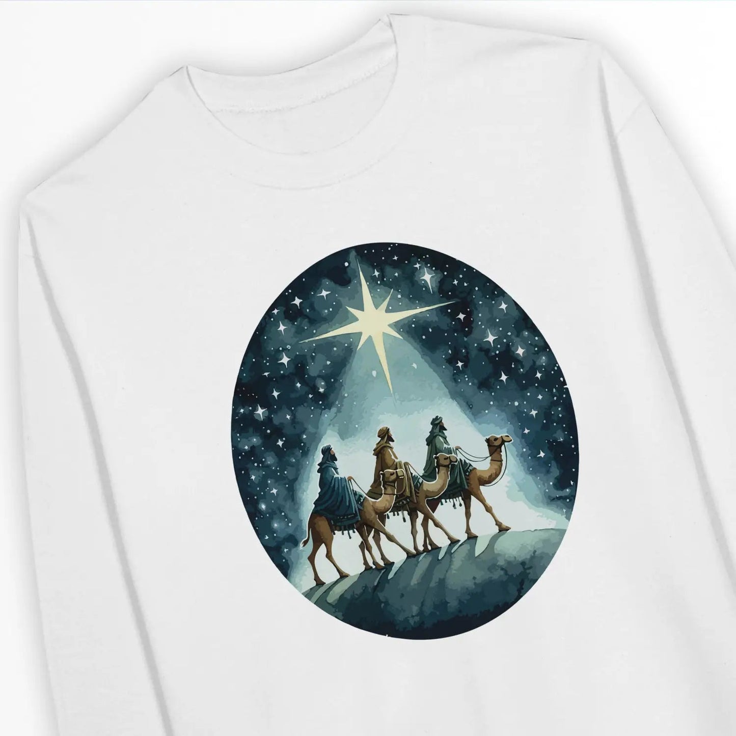 Wise Men | Premium Unisex Christian Sweatshirt designed by 3rd Day Christian Clothing.