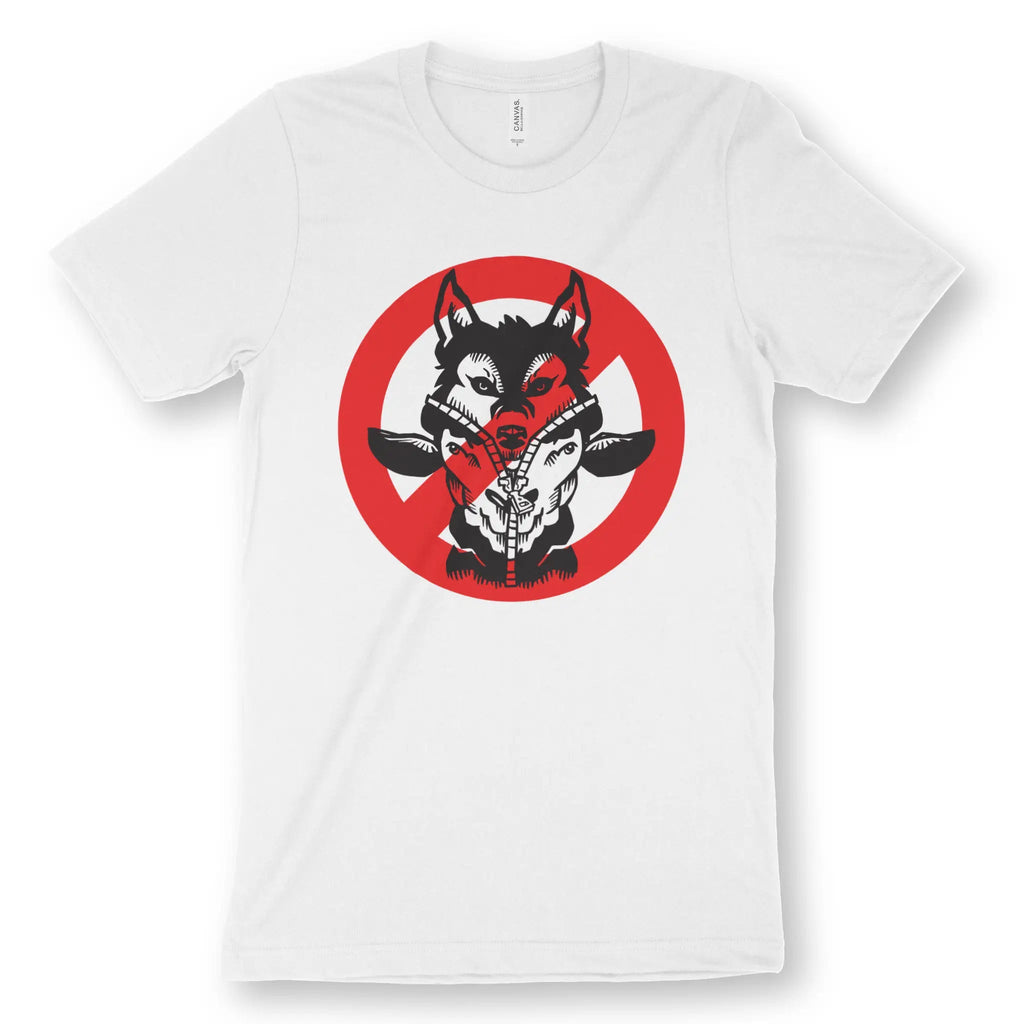 Wolf In Sheep's Clothing – Unisex Christian T-Shirt designed by 3rd Day Christian Clothing.