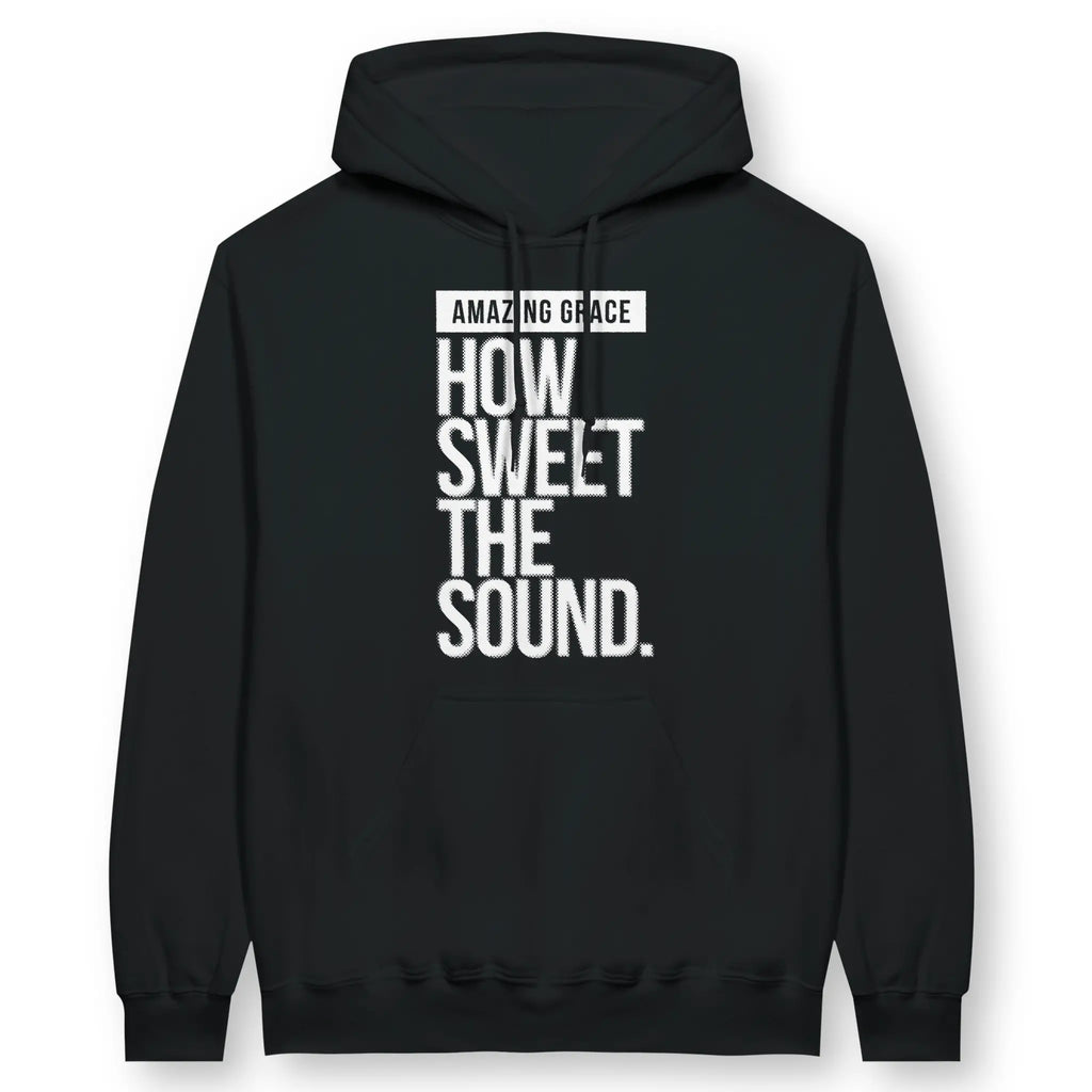 Amazing Grace: How Sweet The Sound – Unisex Christian Hoodie designed by 3rd Day Christian Clothing.