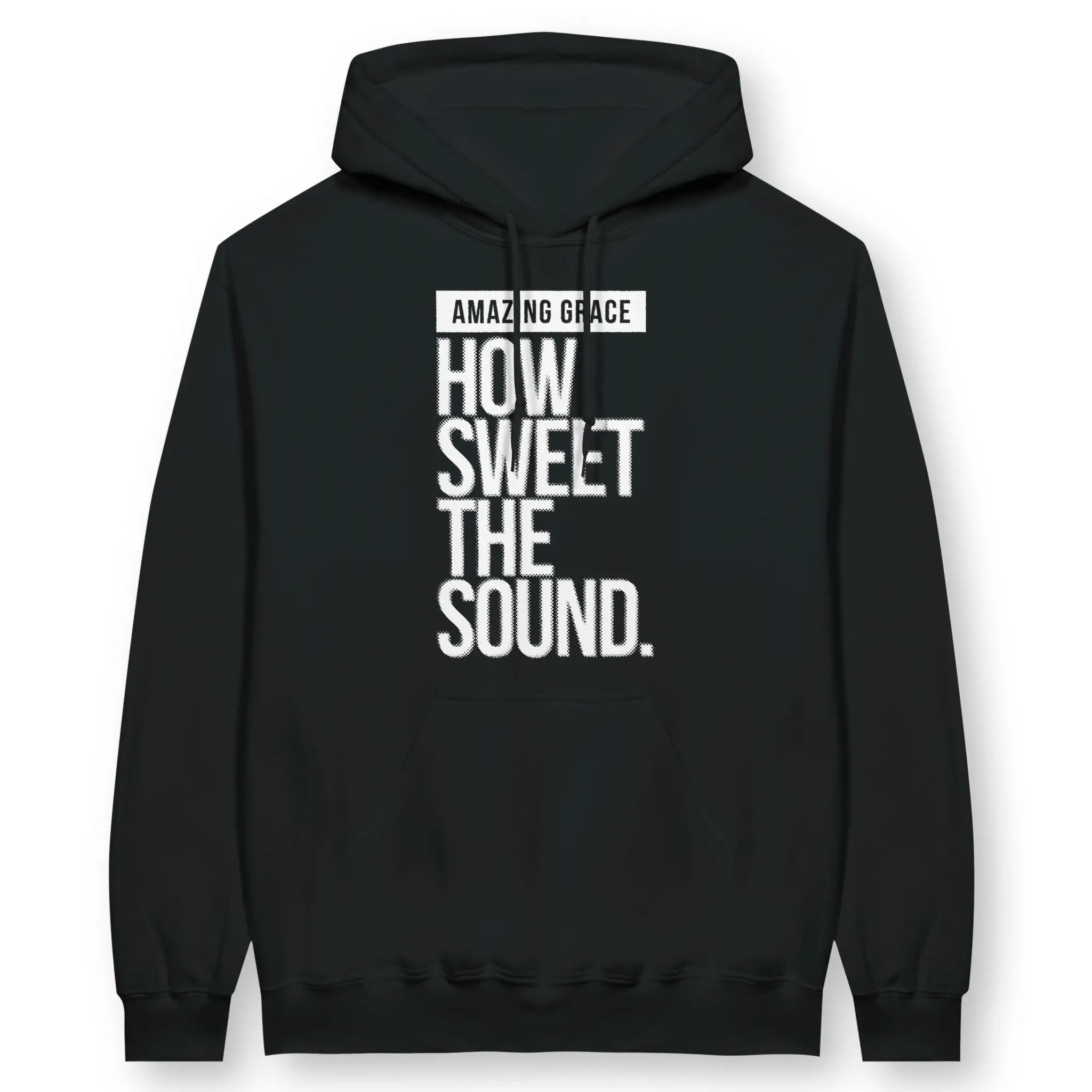 Amazing Grace: How Sweet The Sound – Unisex Christian Hoodie designed by 3rd Day Christian Clothing.