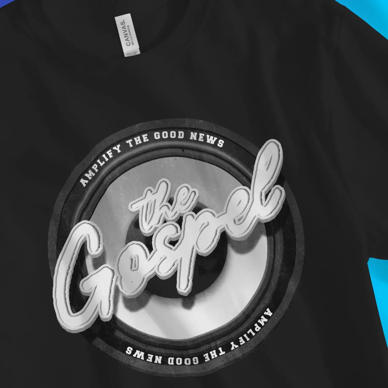 Amplify The Gospel 3.0 – Unisex Christian T-Shirt designed by 3rd Day Christian Clothing.