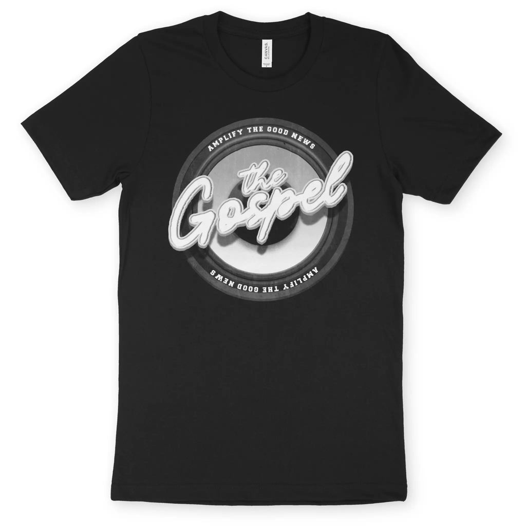 Amplify The Gospel 3.0 – Unisex Christian T-Shirt designed by 3rd Day Christian Clothing.