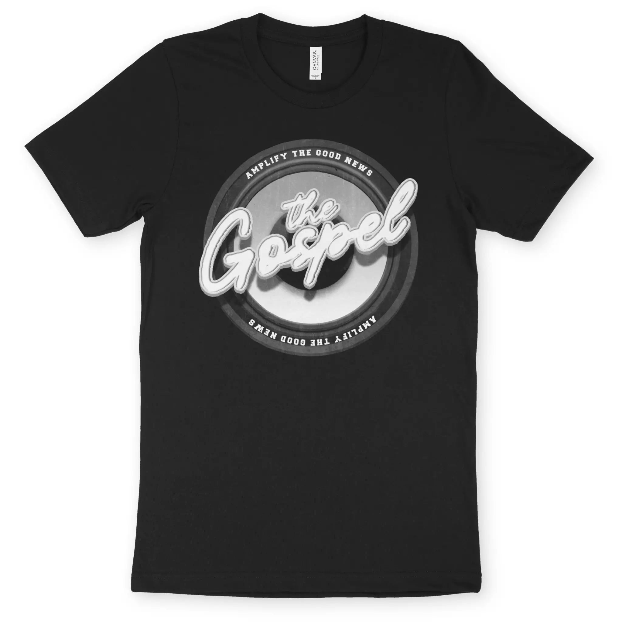 Amplify The Gospel 3.0 – Unisex Christian T-Shirt designed by 3rd Day Christian Clothing.