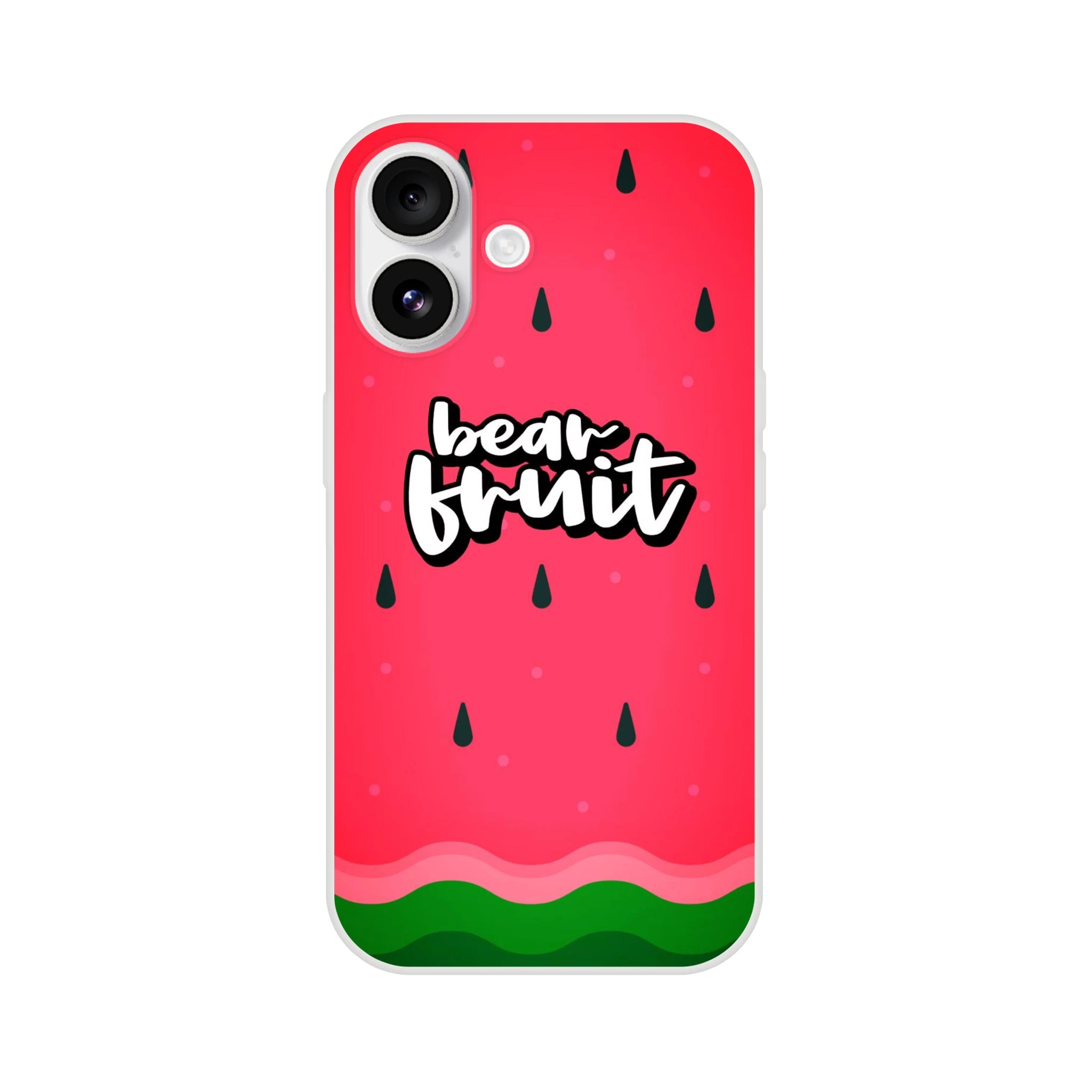 Bear Fruit (Watermelon) – Christian Phone Case For iPhone designed by 3rd Day Christian Clothing.