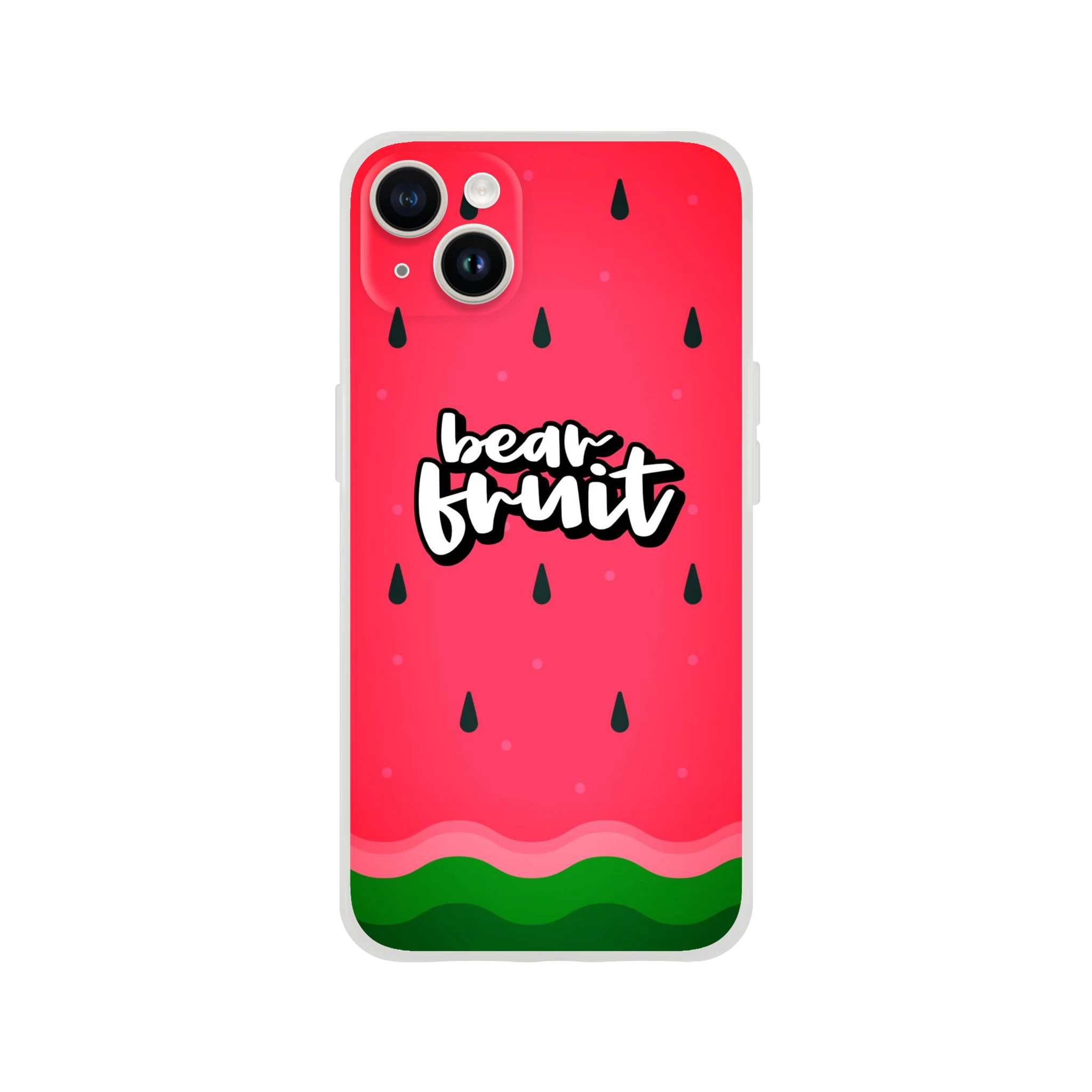 Bear Fruit (Watermelon) – Christian Phone Case For iPhone designed by 3rd Day Christian Clothing.