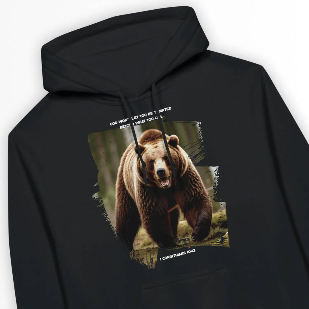 BEAR (2nd Edition) – Unisex Christian Hoodie designed by 3rd Day Christian Clothing.