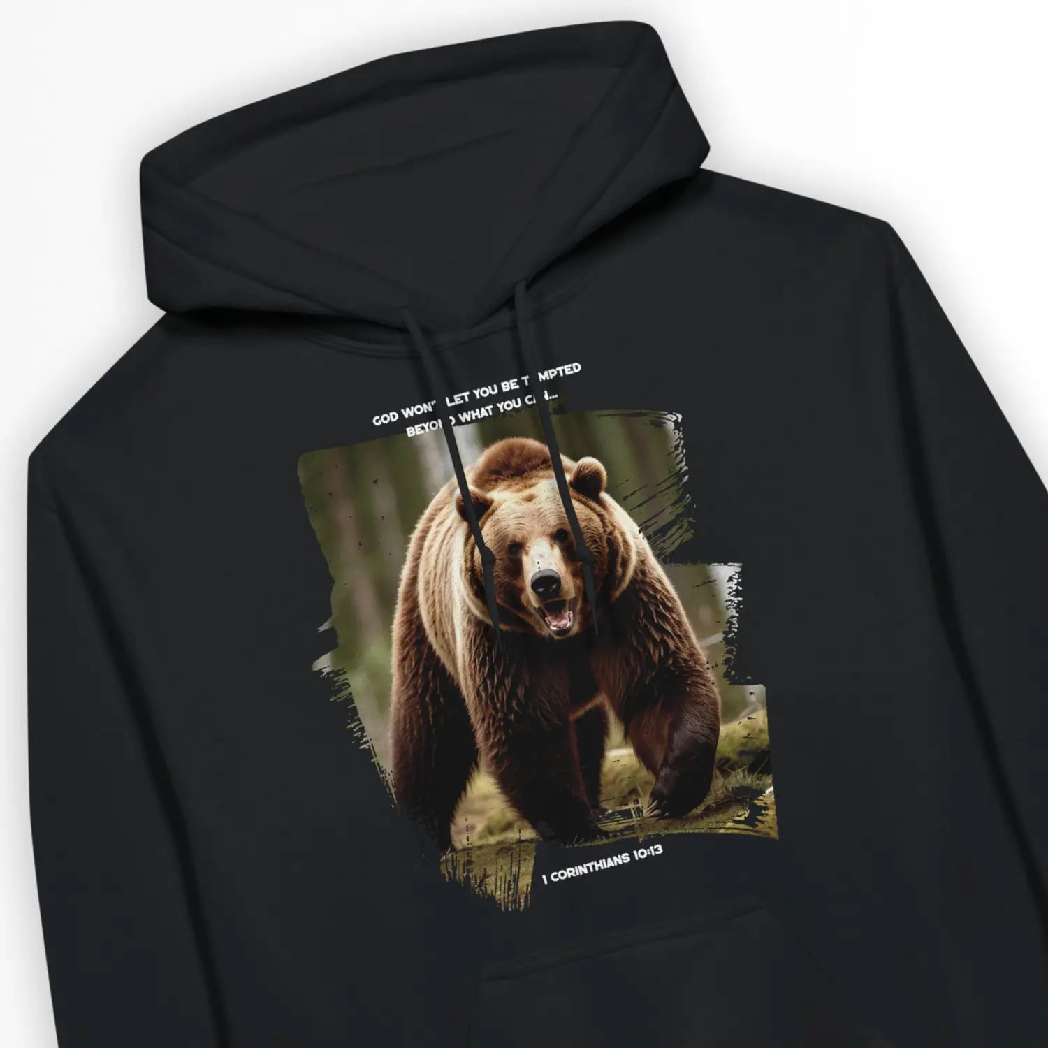 BEAR (2nd Edition) – Unisex Christian Hoodie designed by 3rd Day Christian Clothing.