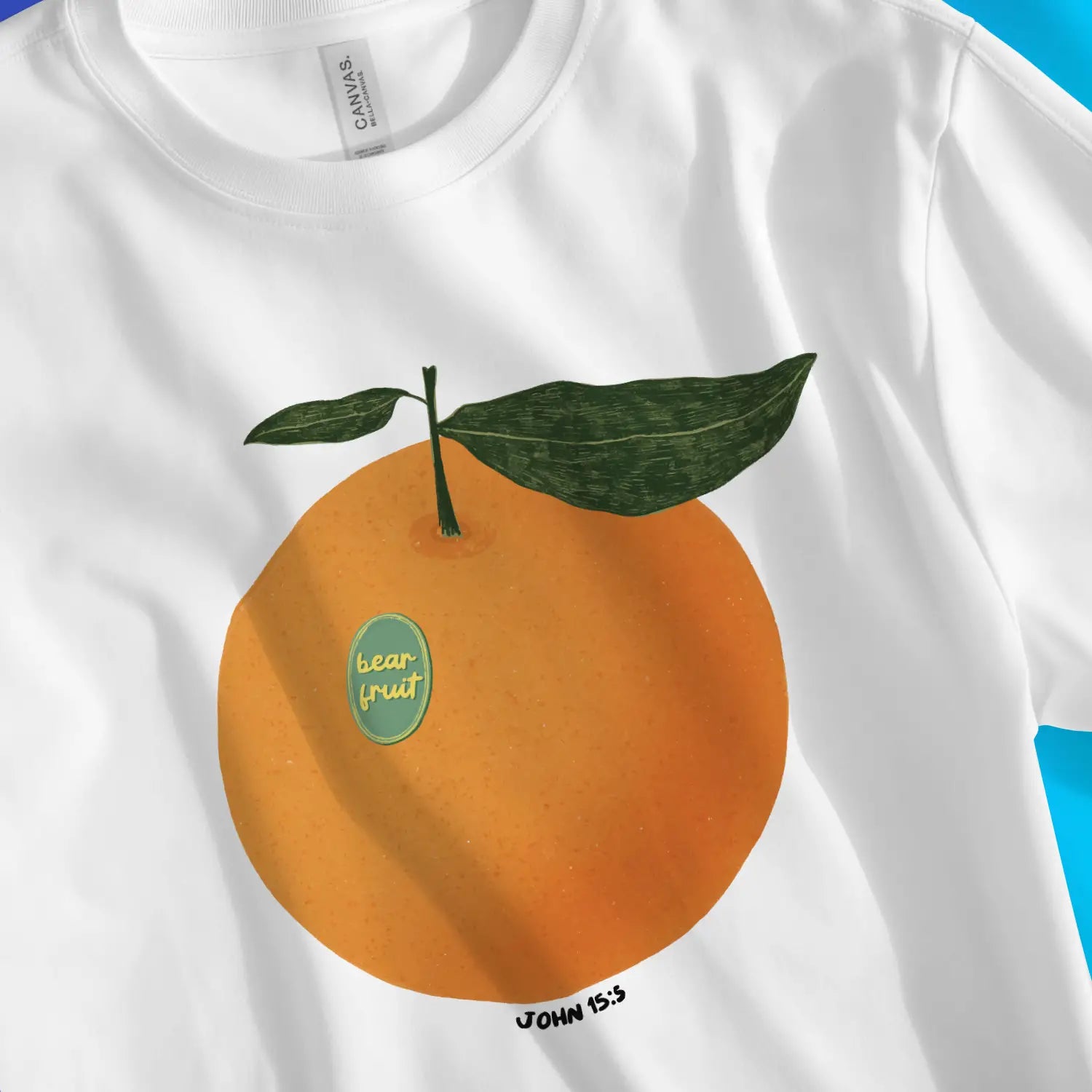 Bear Fruit (Orange) – Unisex Christian T-Shirt designed by 3rd Day Christian Clothing.