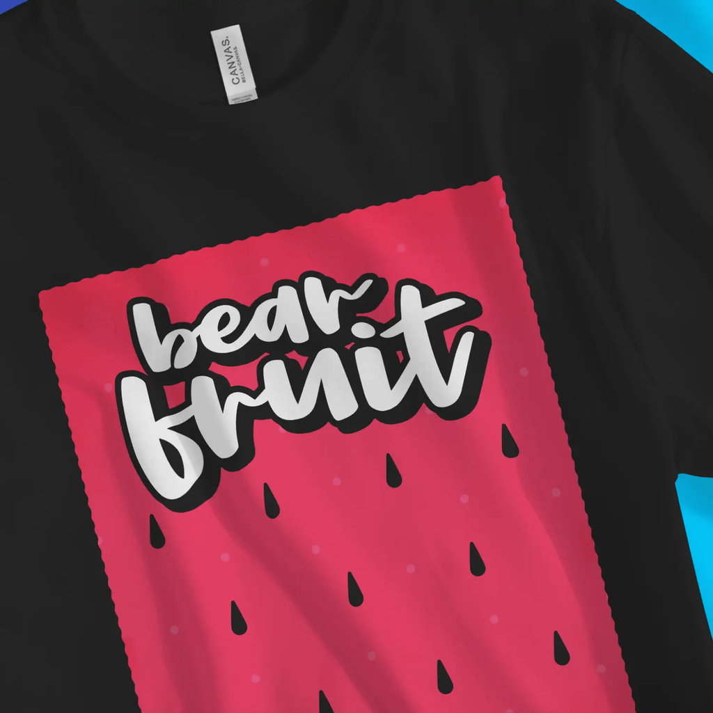 Bear Fruit (Watermelon) – Unisex Christian T-Shirt designed by 3rd Day Christian Clothing.