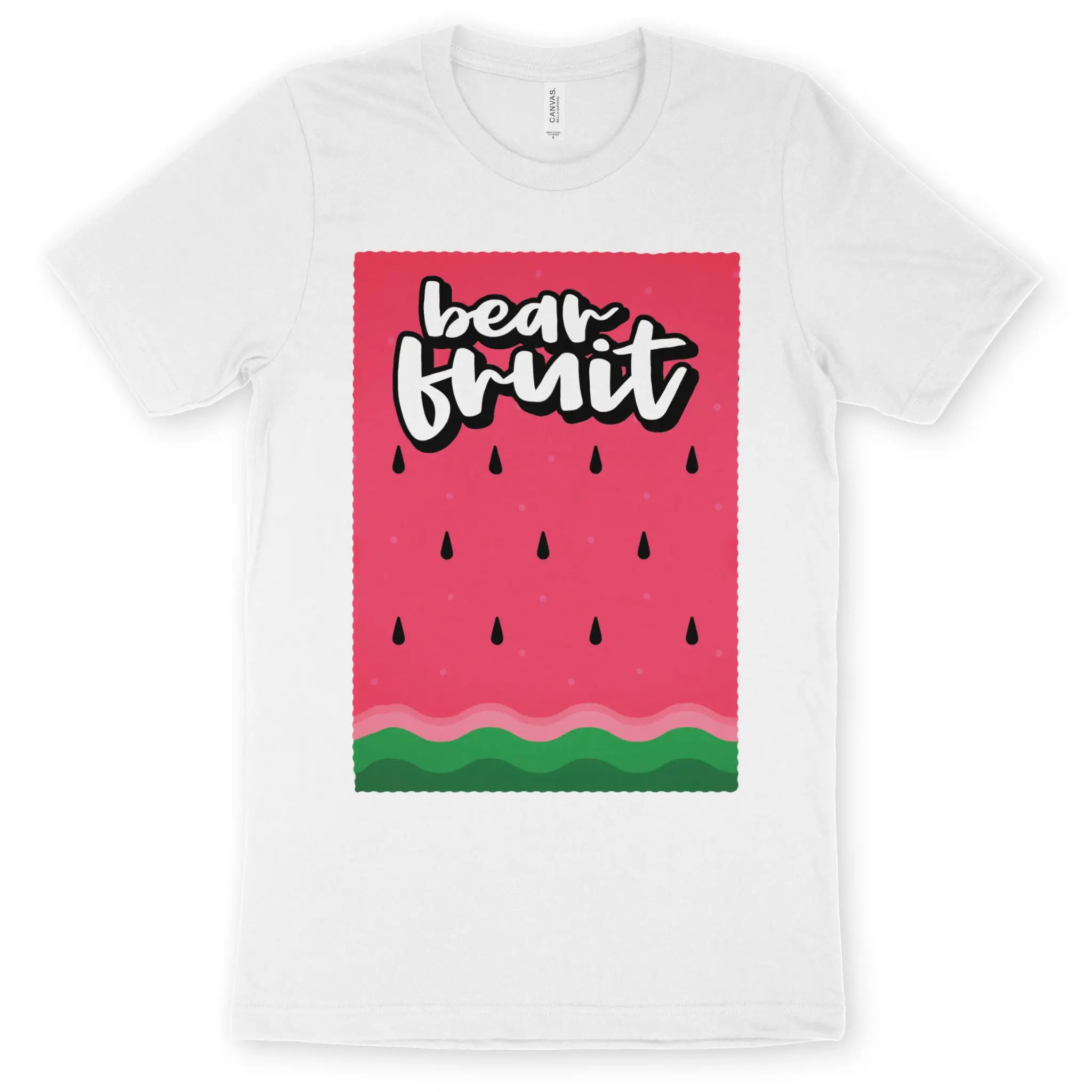 Bear Fruit (Watermelon) – Unisex Christian T-Shirt designed by 3rd Day Christian Clothing.