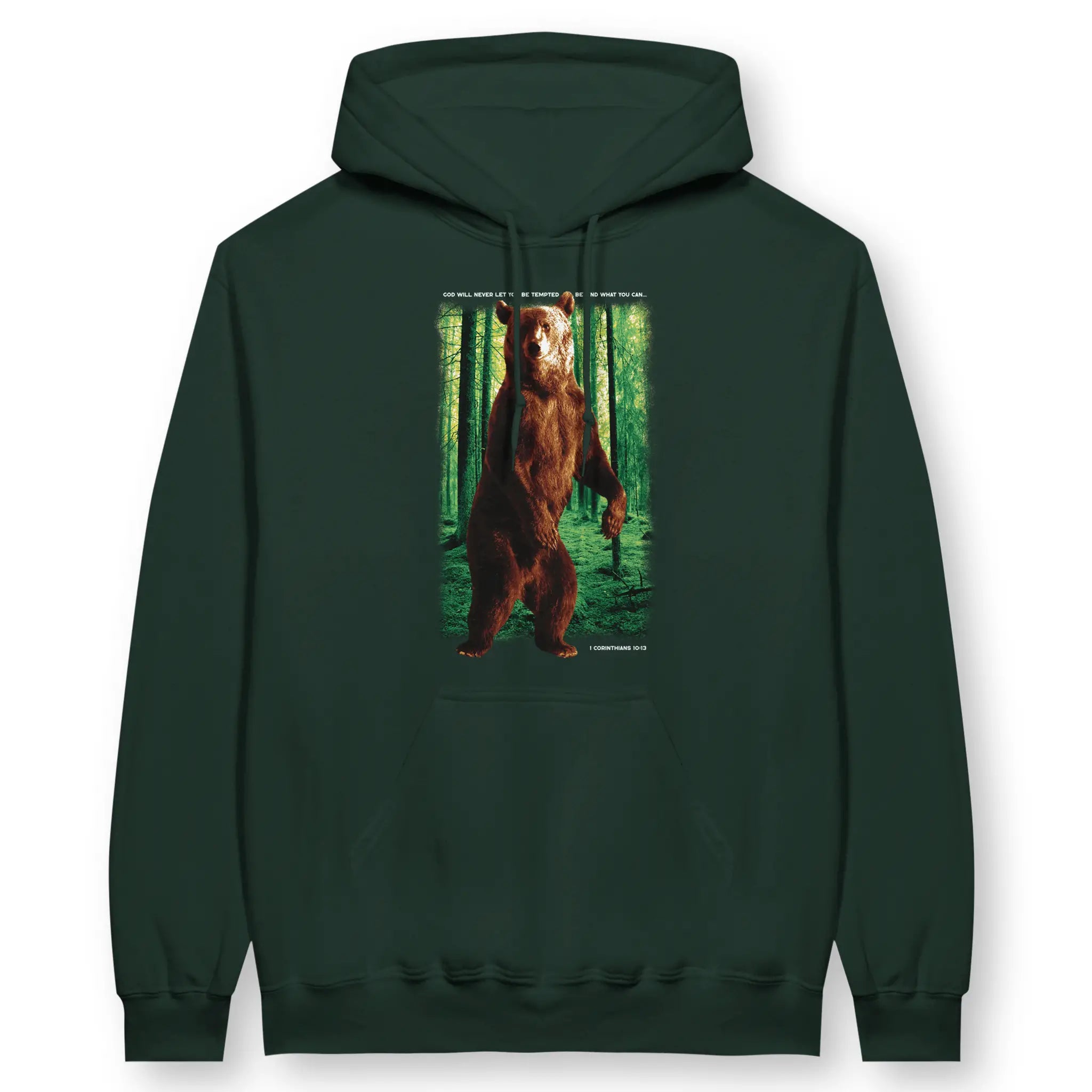Beyond What You Can BEAR – Unisex Christian Hoodie designed by 3rd Day Christian Clothing.