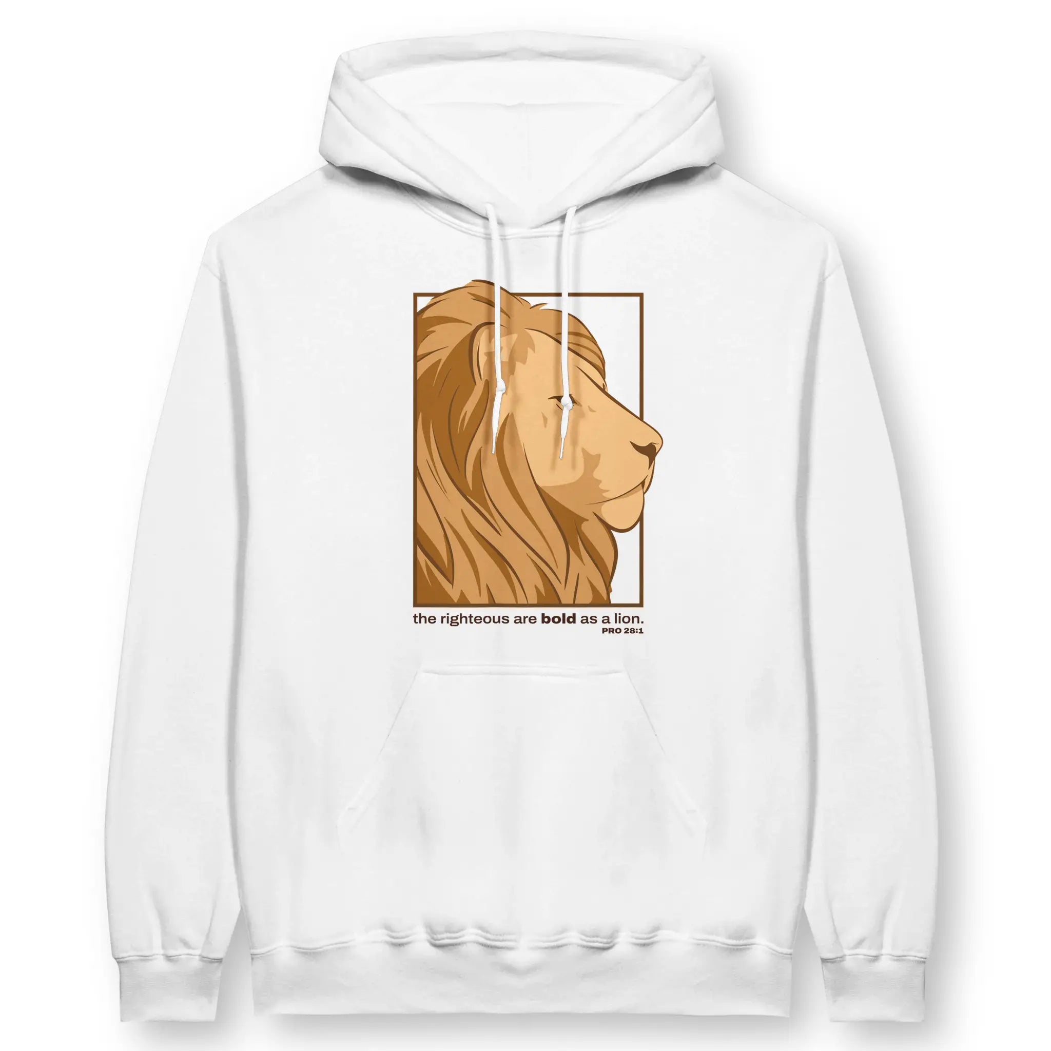Bold As A Lion (2nd Edition) – Unisex Christian Hoodie designed by 3rd Day Christian Clothing.
