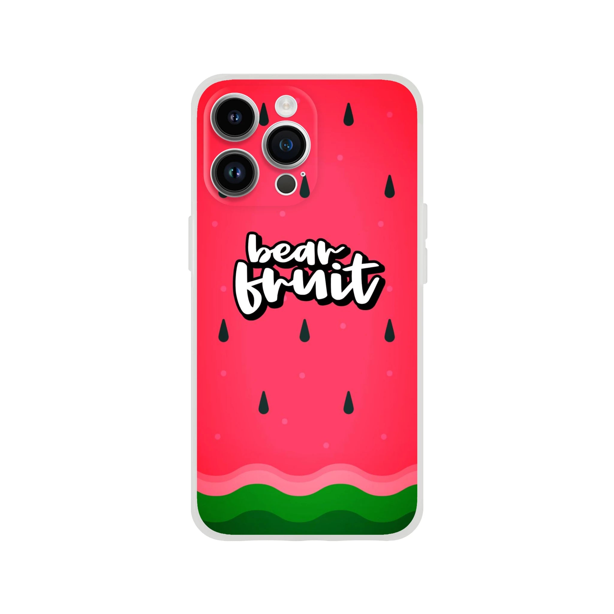 Bear Fruit (Watermelon) – Christian Phone Case For iPhone designed by 3rd Day Christian Clothing.