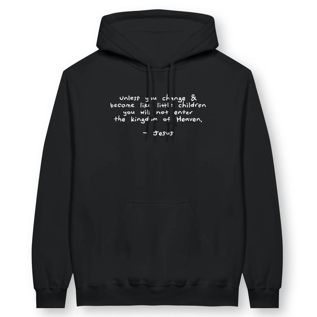 childlike – Unisex Christian Hoodie designed by 3rd Day Christian Clothing.