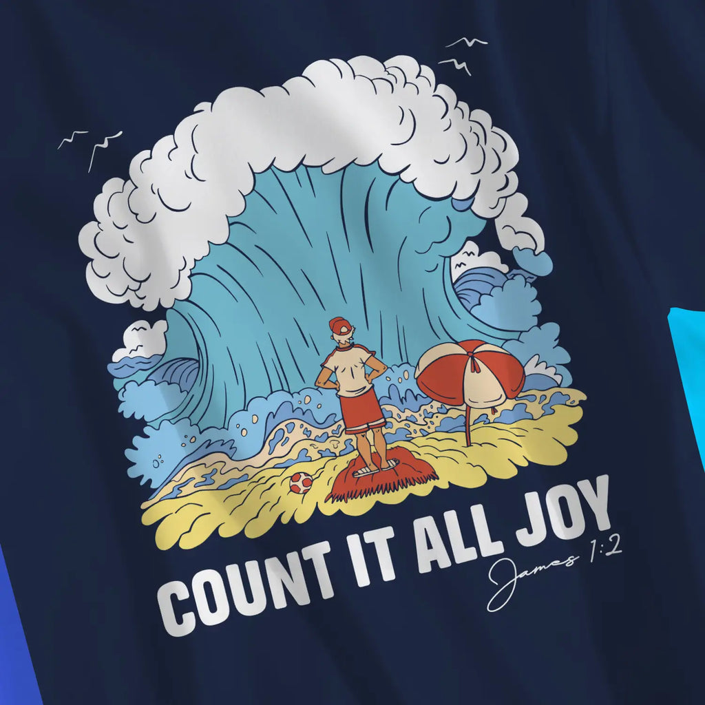 Count It All Joy 3.0 – Unisex Christian T-Shirt designed by 3rd Day Christian Clothing.