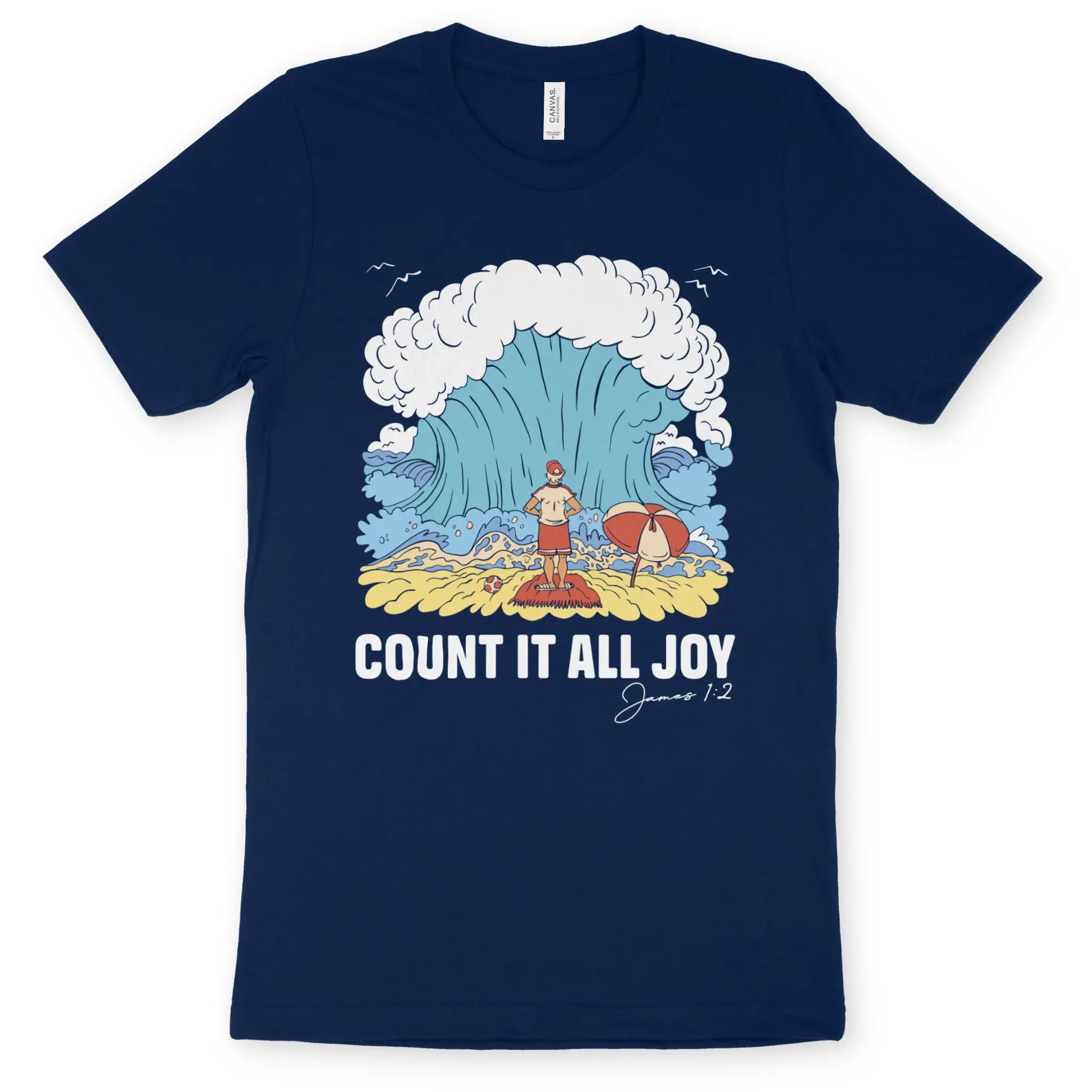 Count It All Joy 3.0 – Unisex Christian T-Shirt designed by 3rd Day Christian Clothing.