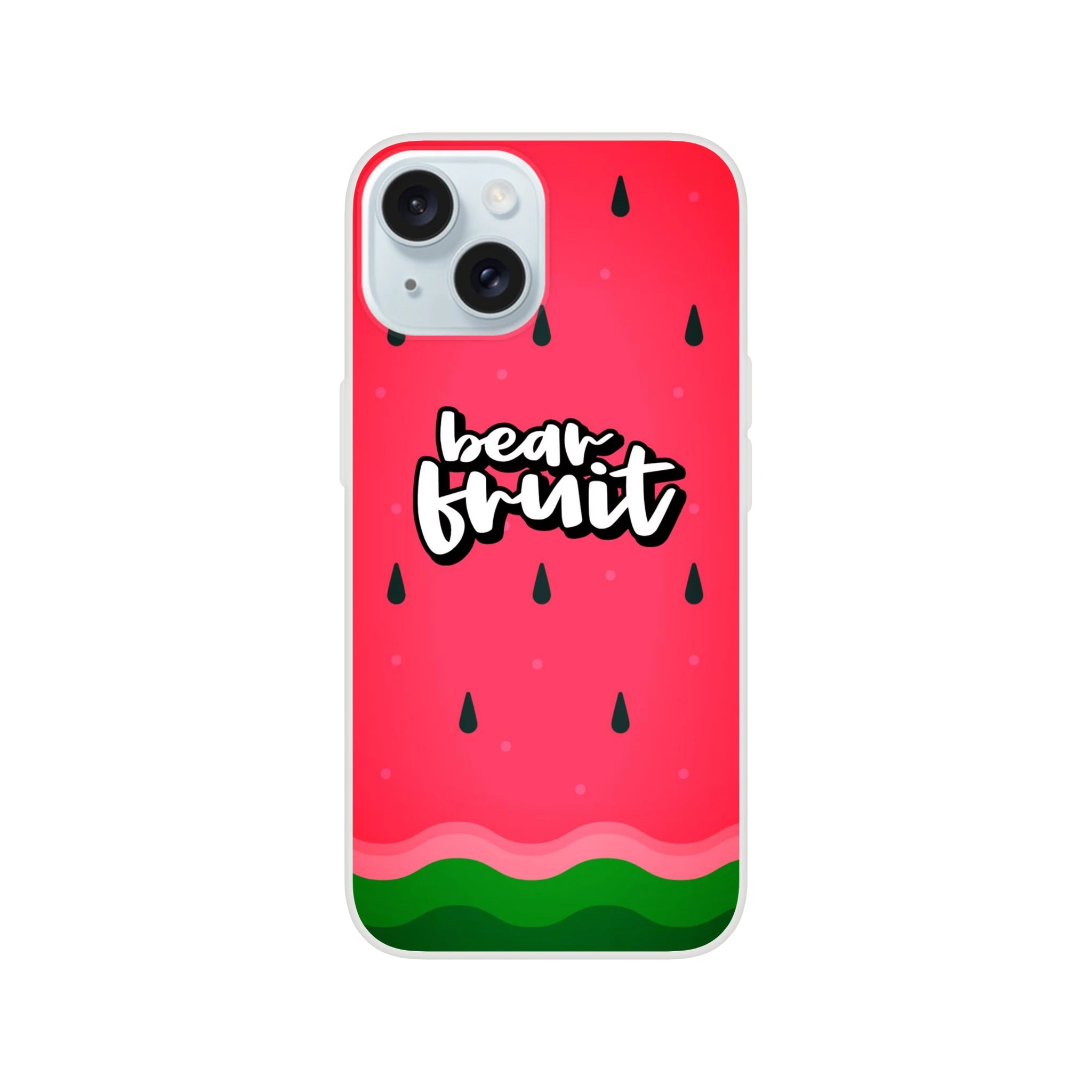 Bear Fruit (Watermelon) – Christian Phone Case For iPhone designed by 3rd Day Christian Clothing.