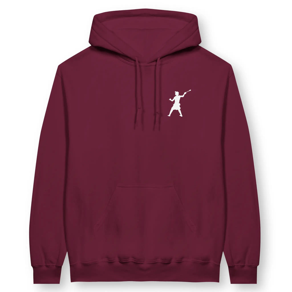 David's Sling – Unisex Christian Hoodie designed by 3rd Day Christian Clothing.