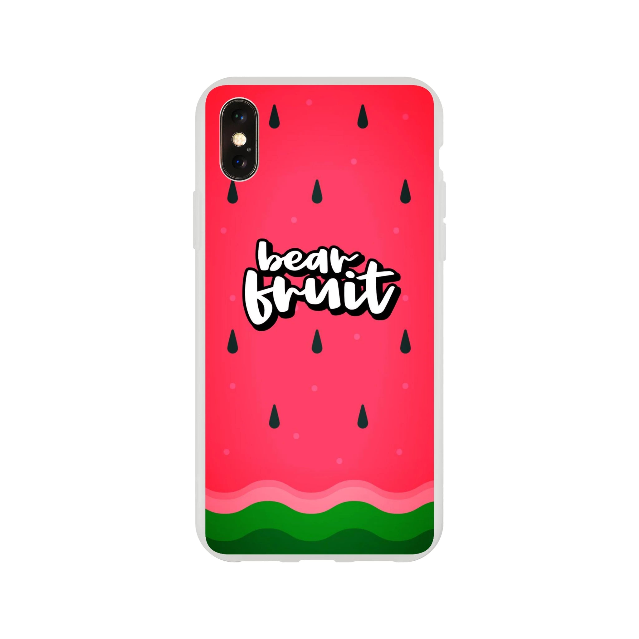 Bear Fruit (Watermelon) – Christian Phone Case For iPhone designed by 3rd Day Christian Clothing.