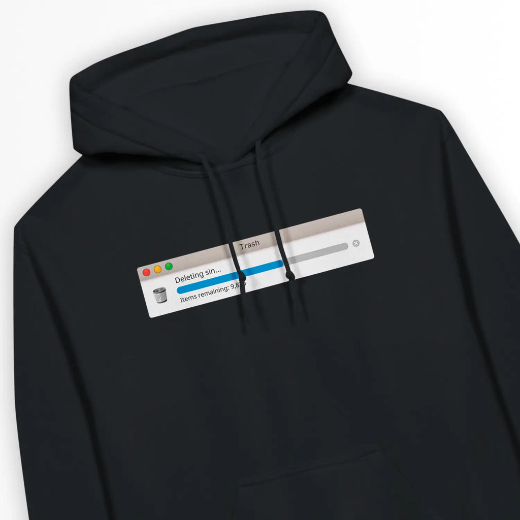 Deleting Sin – Unisex Christian Hoodie designed by 3rd Day Christian Clothing.