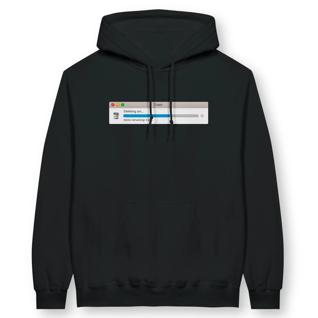 Deleting Sin – Unisex Christian Hoodie designed by 3rd Day Christian Clothing.