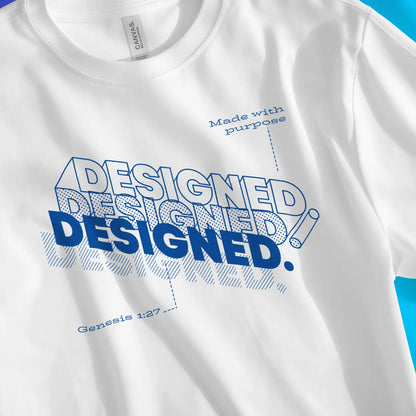 Designed (Genesis 1:27) | Premium Unisex Christian T-Shirt