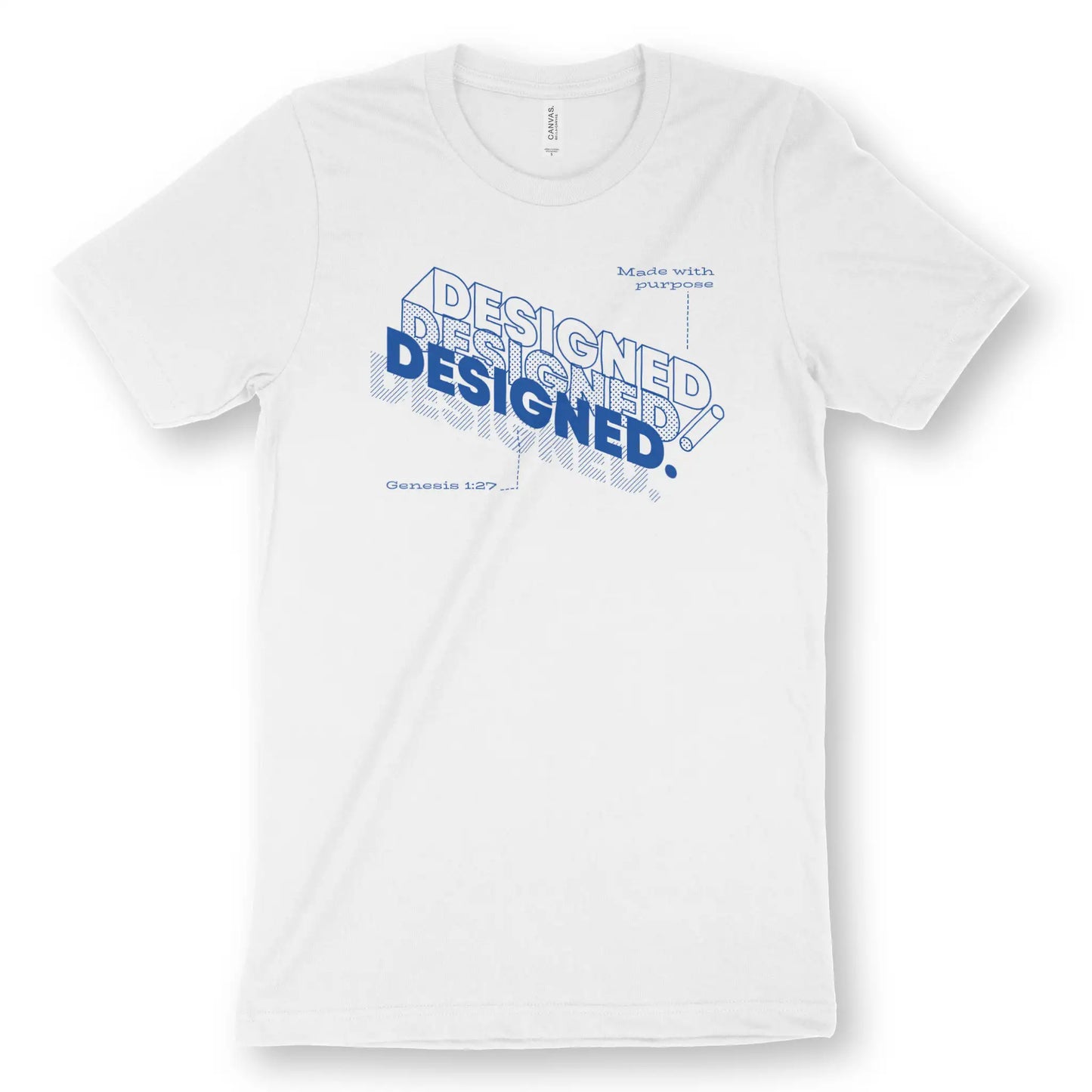 Designed (Genesis 1:27) | Premium Unisex Christian T-Shirt