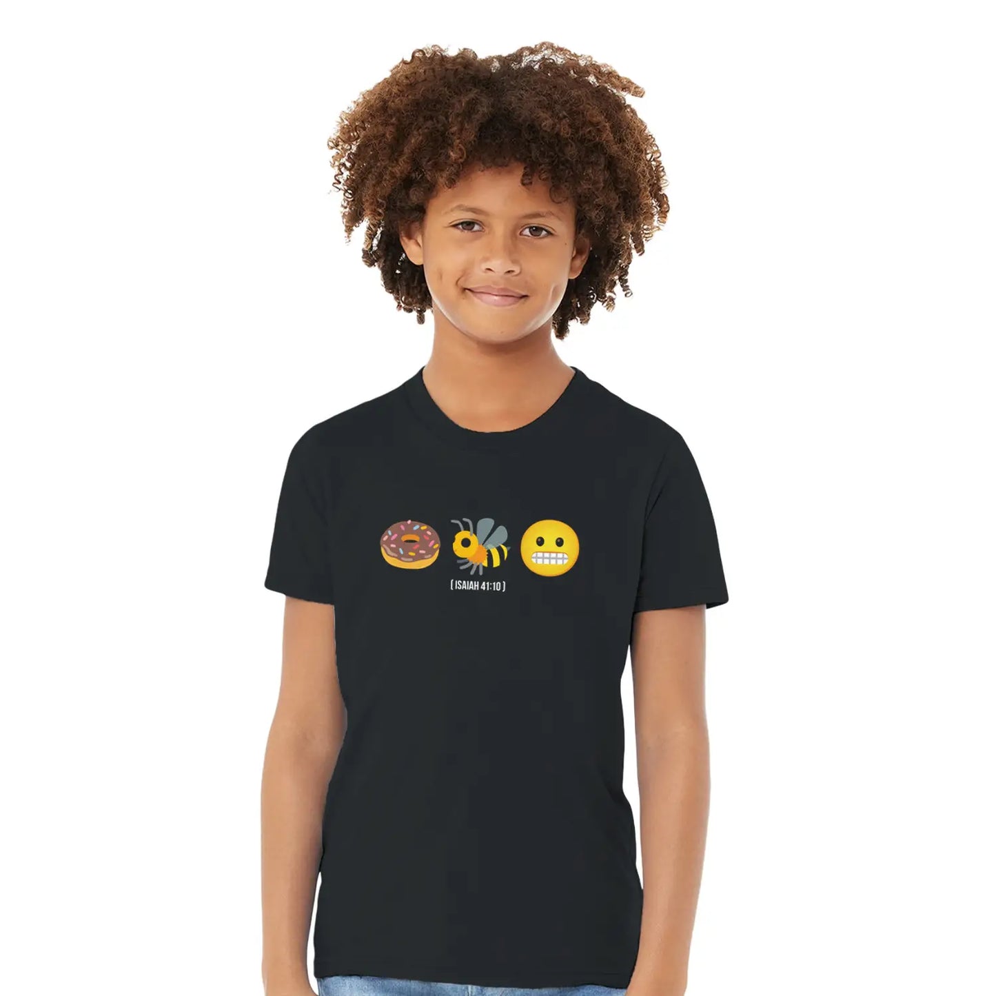 Do Not Be Afraid (Isaiah 41:10) | Premium Kids' Christian T-Shirt