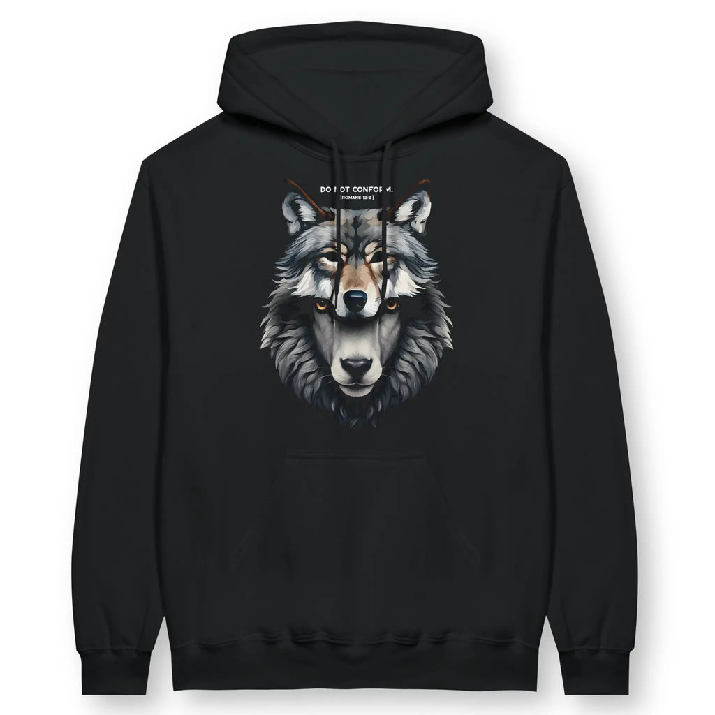 Do Not Conform (Romans 12:2) – Unisex Christian Hoodie designed by 3rd Day Christian Clothing.