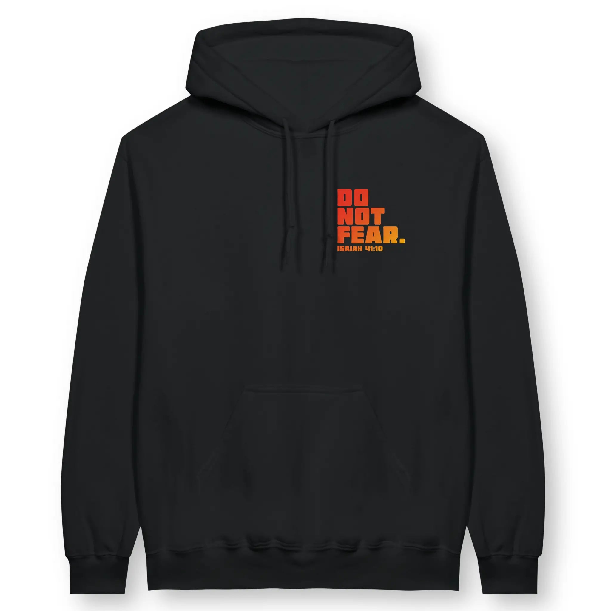 Do Not Fear (Isaiah 41:10) – Unisex Christian Hoodie designed by 3rd Day Christian Clothing.
